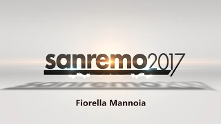 SANREMO 2017  FIORELLA MANNOIA [upl. by Mcnelly997]