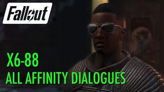 Fallout 4  X688 All Affinity Dialogues [upl. by Leclair]