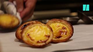 PASTEIS DE NATA  RECEITA TRADICIONAL DE PORTUGAL [upl. by Hay]