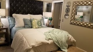 NEW Luxurious Master BEDROOM Tour Budget Friendly [upl. by Niatsirk]