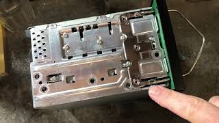 Vauxhall Opel radio removal how to and what to look out for CD30 Zafira [upl. by Warila]