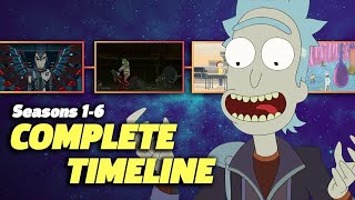 The Complete RICK AND MORTY Timeline Seasons 16 [upl. by Marc]