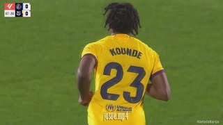 Jules Kounde vs Getafe 08132023 English Commentary 1080p [upl. by Sagerman]