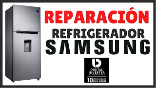 ✅ Reparación de REFRIGERADOR Samsung Digital Inverter carga de Gas R600a [upl. by Zzahc690]