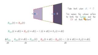 Lesson 1  The Reynolds Transport Theorem [upl. by Australia]