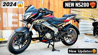 2024 New Bajaj Pulsar Ns200 Obd2 E20 Model New Updates ❤️‍🔥 New Digital Metre Console 🔥 [upl. by Templeton]