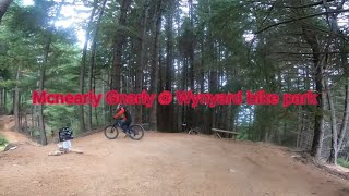 Mcnearly Gnarly  Wynyard bike park [upl. by Rebmak800]