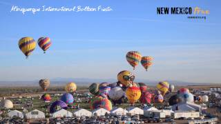 Balloon Fiesta Timelapse [upl. by Auhsej]