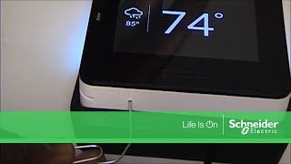 Restarting the Wiser Air Smart Thermostat  Schneider Electric Support [upl. by Crista]