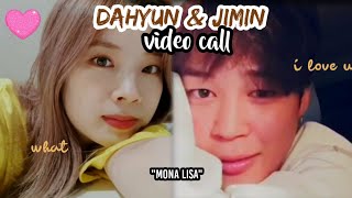 Dahyun amp Jimin •Video Call• 다현과 지민 Dahmin♡ [upl. by Adneral317]