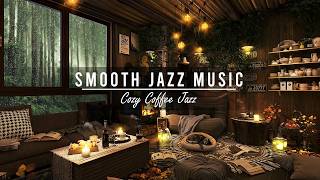 Cozy Coffee Shop Ambience amp Smooth Jazz Music☕Relaxing Jazz Instrumental Music for Working Studying [upl. by Valene212]