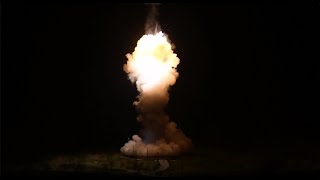 US military test launches unarmed Intercontinental Ballistic Missile from California [upl. by Eemia227]