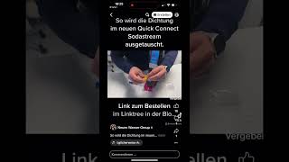 Dichtung Sodastream Quick Connect ersetzen [upl. by Nosyt]