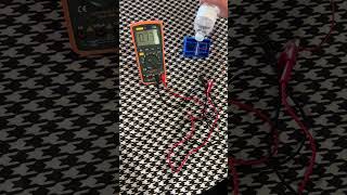 Single Cell Voltaic Pile Voltage Test [upl. by Annairol]