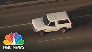 White Ford Bronco The Chase That Changed Everything  Flashback  NBC News [upl. by Hsirahc]