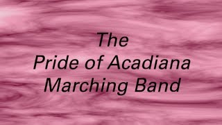 Pride of Acadiana Exhibition  LA Showcase of Marching Bands 2017 [upl. by Merp]