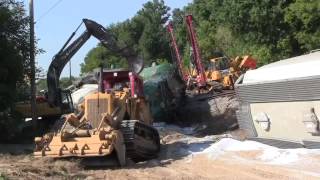 CSX Train Derailment [upl. by Nyrac]