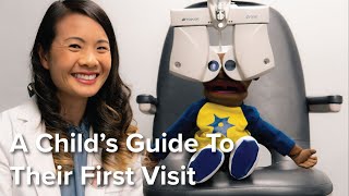 A Childs Guide To Their First Eye Exam  Leroy Visits The Eye Doctor [upl. by Anaahs]