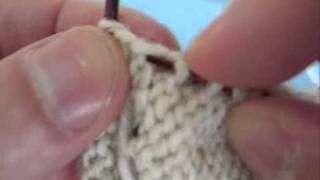 Picking up heel flap stitches 12 [upl. by Castara]