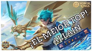 Honor of Kings  ALLAIN NUEVA SKIN  GUIA COMPLETA MAS GAMEPLAY [upl. by Shem]