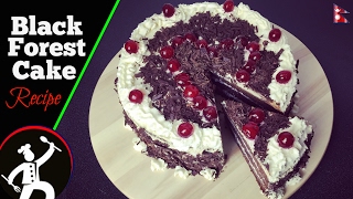 Valentines Day Special  Black Forest Cake Recipe  How to make Black Forest Cake 🍴72 [upl. by Micheil684]