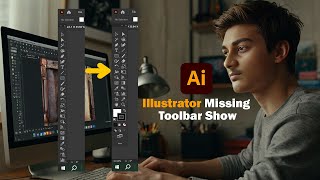 Illustrator All missing Toolbar Show ✒✔ Bangla  Fix problem  Adnan Arfan 360 2024 [upl. by Halyhs695]