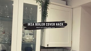 How to make a boiler cover cupboard from Ikea cabinet [upl. by Tiraj]