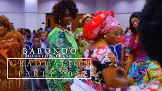 Babondo Houston  Graduation Party 2017 OFFICIAL HD VIDEO [upl. by Rhody]