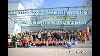 Honorowa wspinaczka 11 września  Koszalin 2024 [upl. by Rimola920]