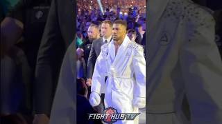 Anthony Joshua EPIC ring walk vs Daniel Dubois [upl. by Aihsiym]