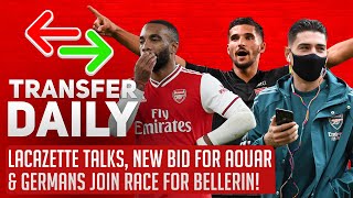 Lacazette Talks New Bid For Aouar amp Germans Join Race For Bellerin  AFTV Transfer Daily [upl. by Custer]