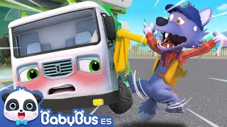 El Camión de Basura Está Enfermo  Mecánico Bebé Panda  Canciones Infantiles  BabyBus en Español [upl. by Moclam]