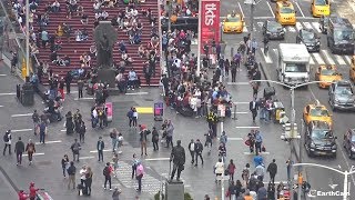 EarthCam Live Times Square Crossroads Cam [upl. by Patman]