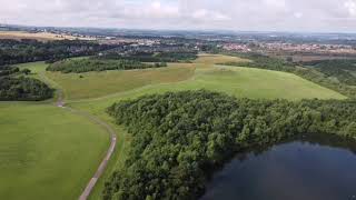 herrington park Sunderland Durham UK aerial view [upl. by Latia]