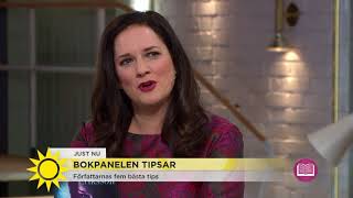 Författarnas bästa boktips inför rean quotVill bara mysa med denquot  Nyhetsmorgon TV4 [upl. by Hampton752]