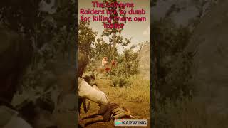 The Lemoyne Raiders have got to be the dumbest people for killing there leader rdr2 funny shorts [upl. by Franza994]