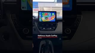 Yeni Corollada bulunan kablosuz CarPlay nasıl çalışır Toyota ToyotaBoranlar Mersin [upl. by Urina]