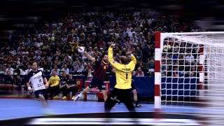 SG FlensburgHandewitt vs FC Barcelona  Semifinal highlights  VELUX EHF FINAL4 2014 [upl. by Frantz246]