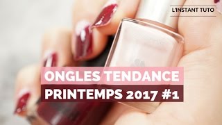 Quelle est la tendance nail art ongles du printemps [upl. by Eugen260]