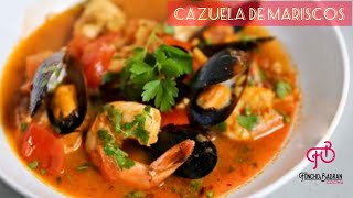 cómo preparar cazuela de mariscos [upl. by Yks]