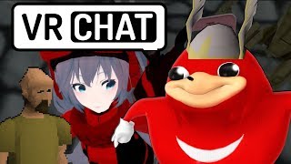 RuneScape in VRChat  quotDo You Know The Wayquot KNUCKLES [upl. by Norred]