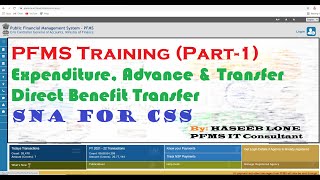 PFMS TrainingCS CSS amp SNA Part1 [upl. by Smailliw800]