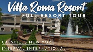 Villa Roma Resort Property Tour Catskills Callicoon New York 2021 interval International timeshare [upl. by Nicolella]