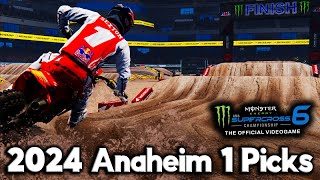 2024 Anaheim 1 in Supercross 6 [upl. by Parry]