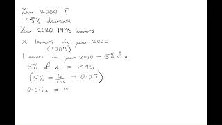 Percentages  AQA GCSE Maths Higher [upl. by Harutak]