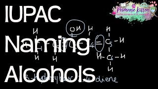 Naming Alcohols Using IUPAC Systematic Nomenclature  Revision for ALevel Chemistry [upl. by Brentt]