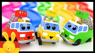 Das Rutschlied  FARBEN  Kinderlieder titounis  Auto kinder  traktor kinder  bagger kinder [upl. by Hallock841]