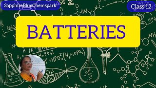 ELECTROCHEMISTRY Part 8SapphireBlueChemspark chemistry class12 TAMIL [upl. by Urina616]