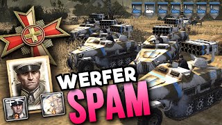 PANZERWERFER SPAM — Company of Heroes 2 [upl. by Novonod]