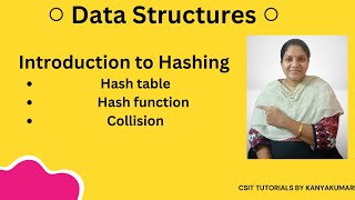 Hashing in data structures Hash table Hash Function Collisions Introduction to hashing Hashing [upl. by Aneer635]